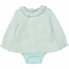 STACCATO Bluse+Body Pale Mint Kariert