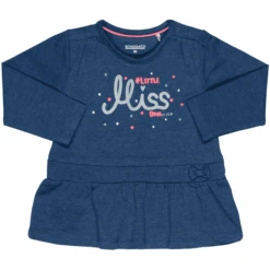 STACCATO Girls Tunika Jeansblau Melange