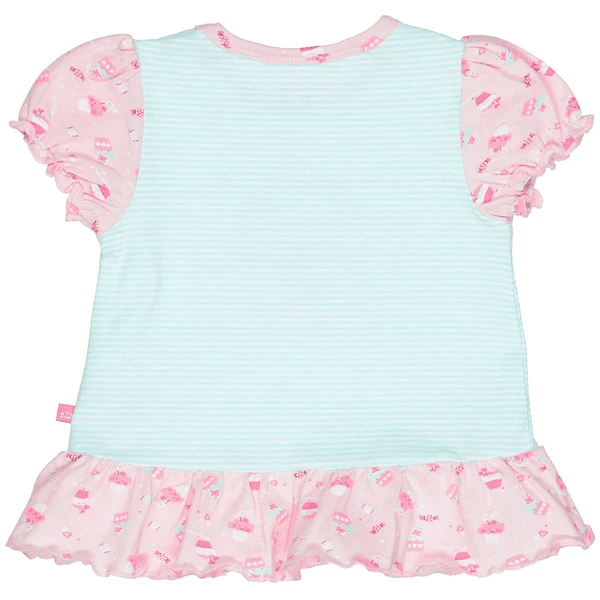 STACCATO Girls Tunika Streifen Mint 2 STACCATO Girls Tunika Streifen Mint – Bild 2