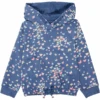 STACCATO Hoodie Jeans Blue Gemustert