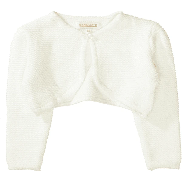 Staccato Strickbolero Offwhite 1 Staccato Strickbolero Offwhite