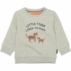 STACCATO Sweatshirt Dark Silver Melange