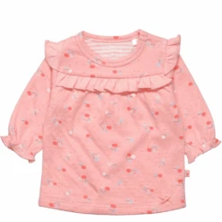 STACCATO Tunika Soft Melon Gemustert