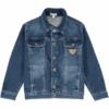 Steiff Boys Jeansjacke, Ensign Blue