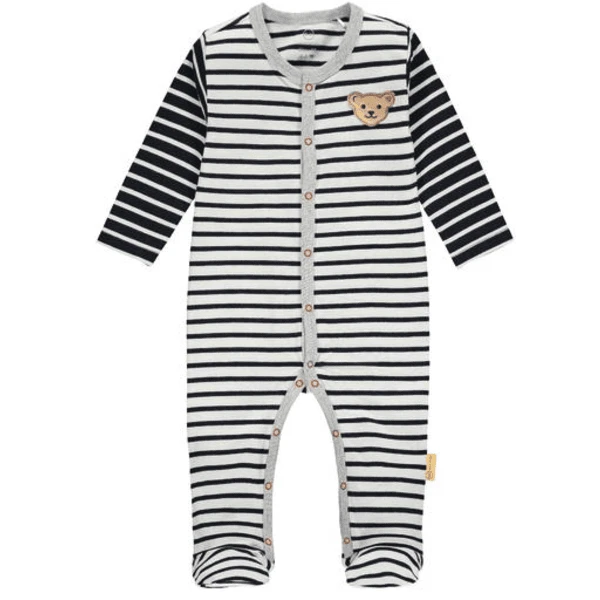 Steiff Boys Strampler Navy 1 Steiff Boys Strampler Navy