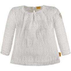 Steiff Girls Bluse, Weiß