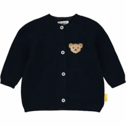 Steiff Girls Strickjacke, Black Iris
