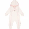 Steiff Overall Fleece Seashell Pink