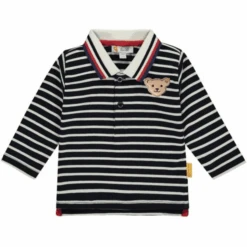 Steiff Poloshirt Langarm, Navy