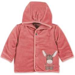 Sterntaler Kapuzenjacke Nicki Emmily Hellrot