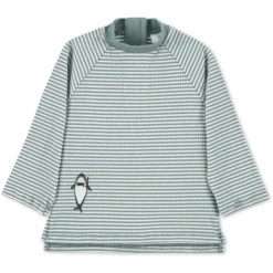 Sterntaler Kurzarm-Schwimmshirt Regenbogen Grün