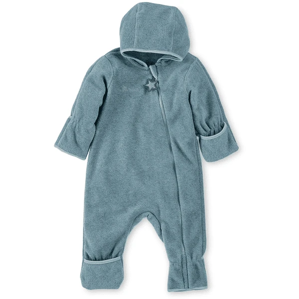 Sterntaler Overall Fleece Türkis Melange 2 Sterntaler Overall Fleece Türkis Melange – Bild 2