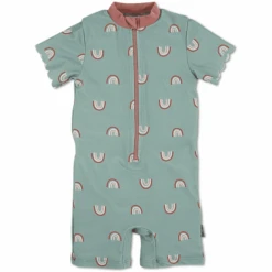 Sterntaler Schwimmanzug Regenbogen Grün