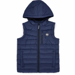 Threadboys Weste Longline Gilet Ashcroft Navy