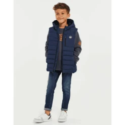 Threadboys Weste Longline Gilet Ashcroft Navy -Deutschland Baby Mode Traum Verkaufs-Shop threadboys weste longline gilet ashcroft navy a400760 3